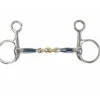 Shires Blue Sweet Iron Hanging Cheek With Lozenge Bit -Riding Apparel Store 6359 5