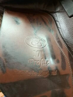 Ryder Profile Dressage Saddle 17" Brown -Riding Apparel Store ATT00001 19