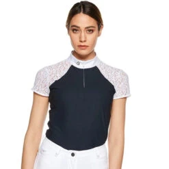 EGO7 Florentine ML Shirt CLOSEOUT -Riding Apparel Store Ego7FlorentineSSNavy