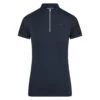 Euro-Star Half Zip Valentina Short Sleeve Shirt -Riding Apparel Store EuroStarESValentinablack