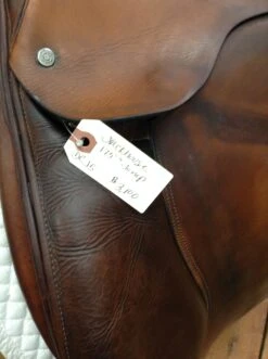 Stackhouse Close Contact Jump Saddle - 17" 14 Stackhouse Close Contact Jump Saddle - 17" -Riding Apparel Store IMG 3785