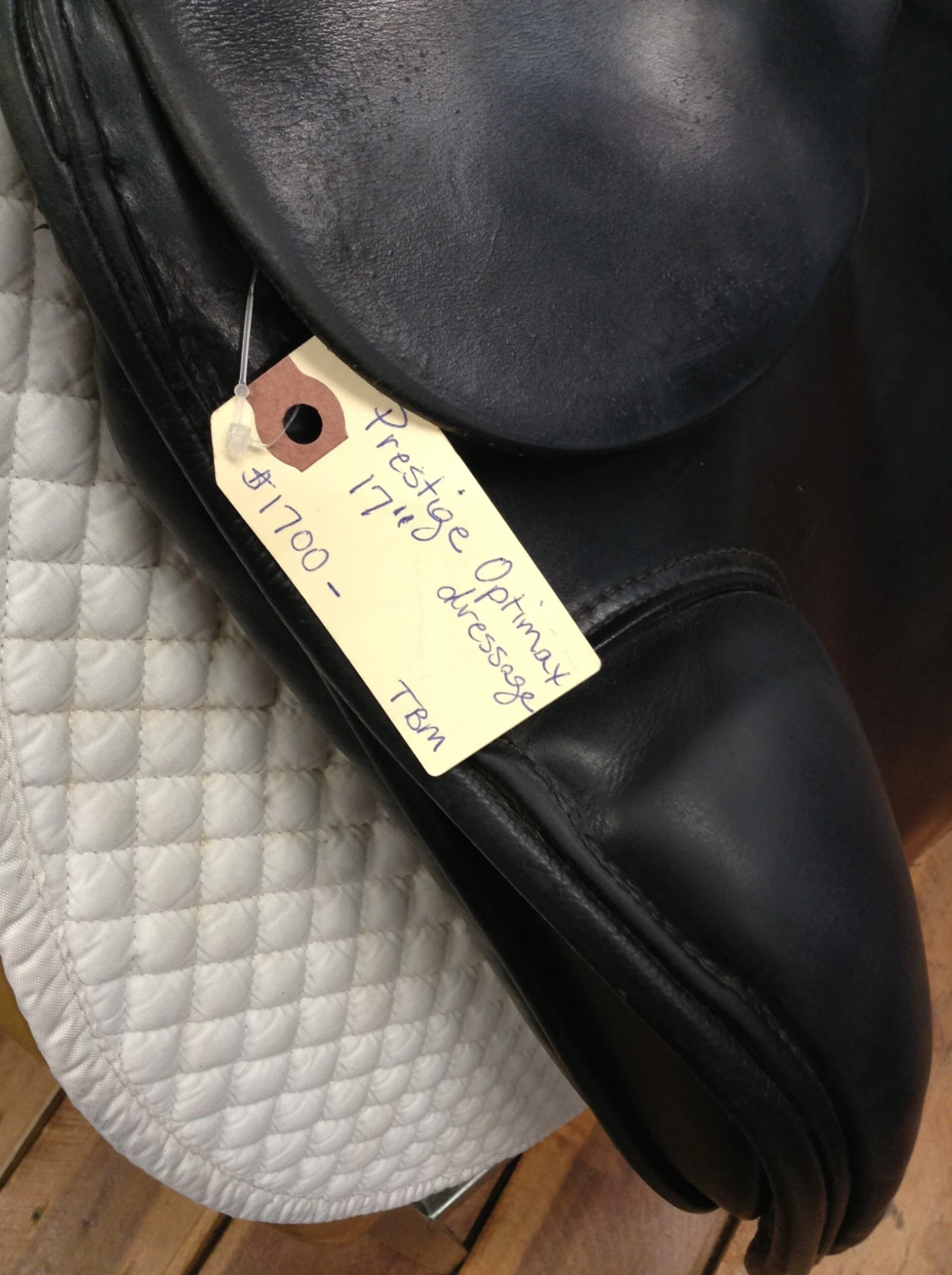 Prestige Dressage Saddle - 17" 10 Prestige Dressage Saddle - 17" - Image 8