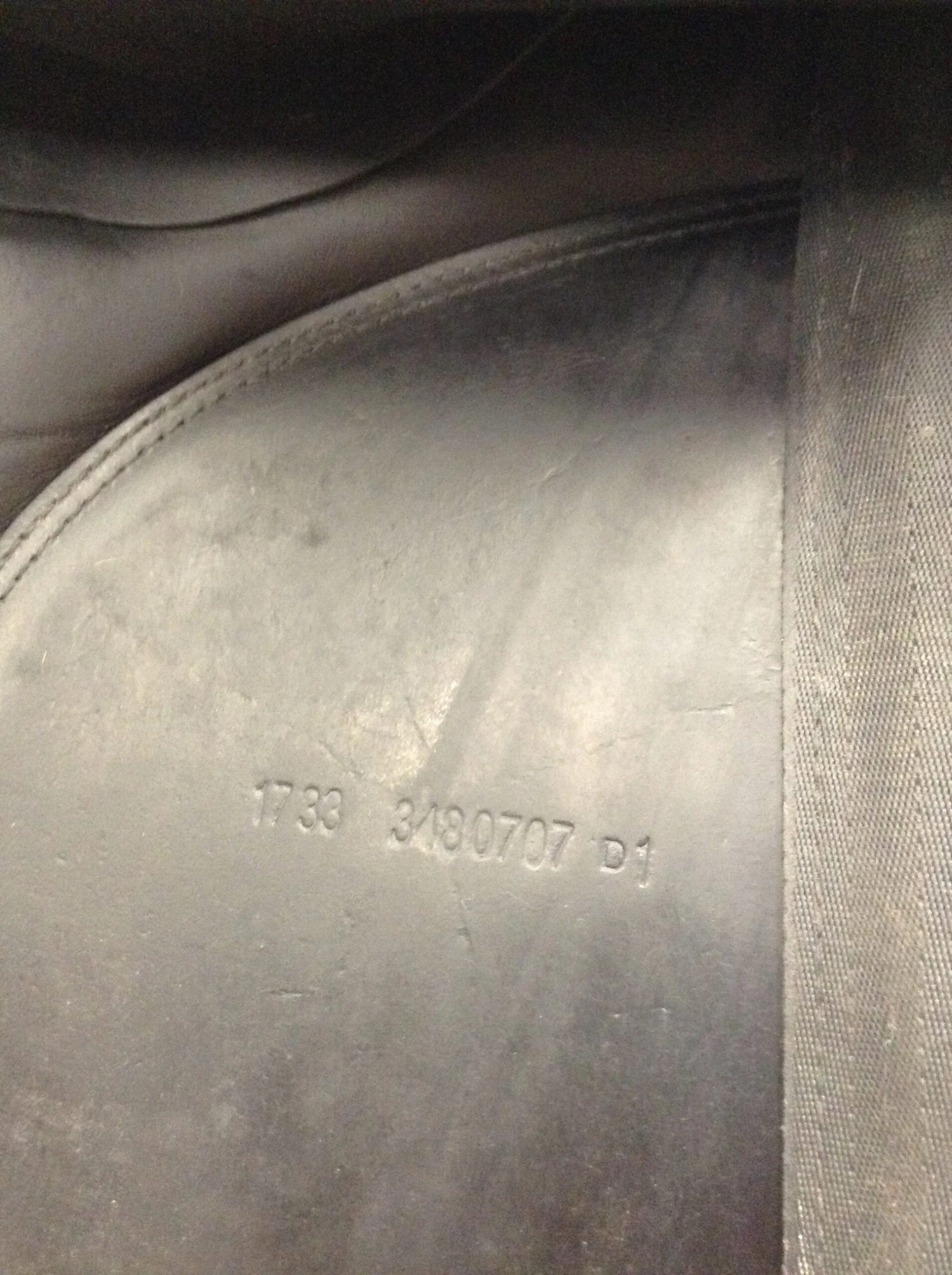 Prestige Dressage Saddle - 17" 7 Prestige Dressage Saddle - 17" - Image 5