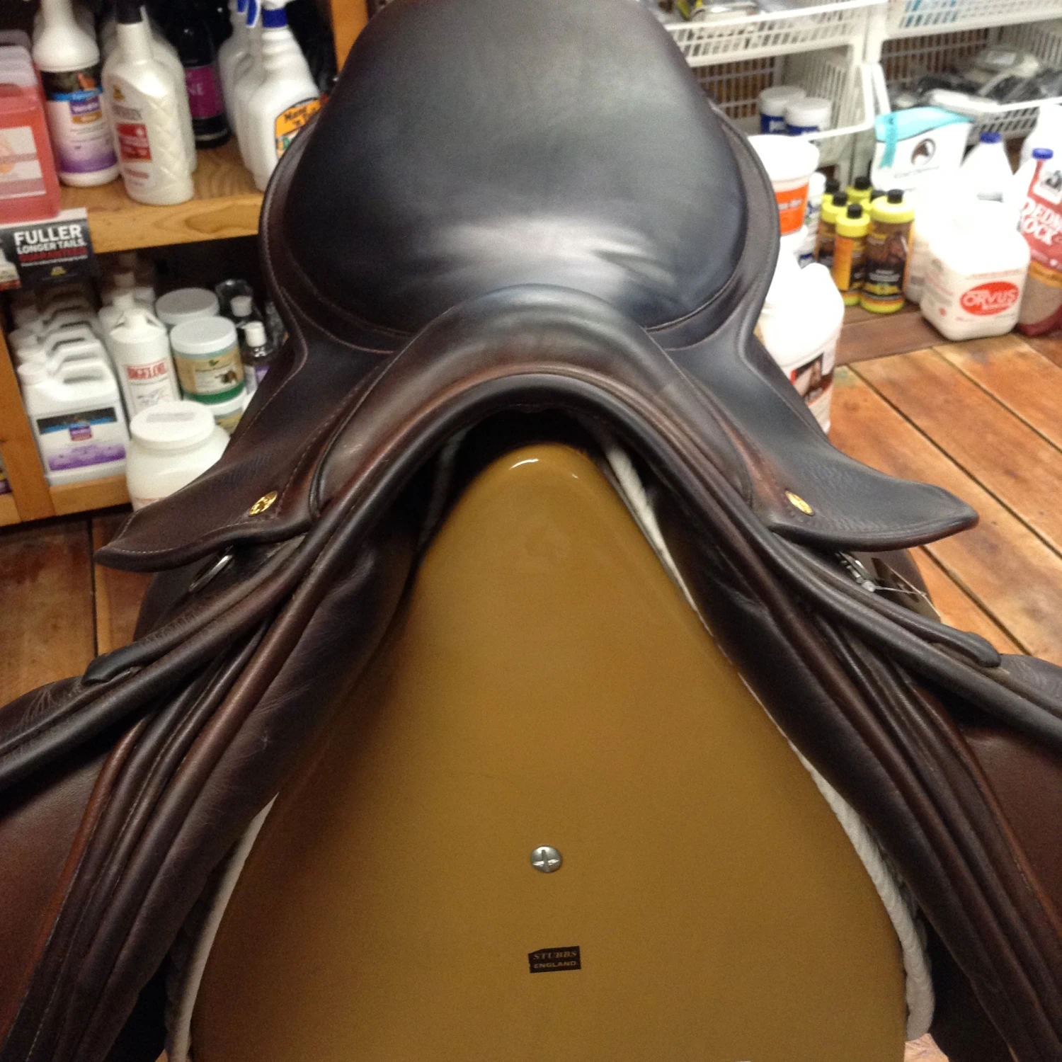 SOLD - County Sensation Jump Saddle - 17.5" 6 SOLD - County Sensation Jump Saddle - 17.5" - Image 4