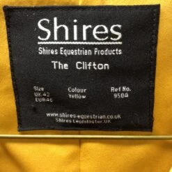Shires The Clifton Men's Canary Vest -Riding Apparel Store IMG 4044