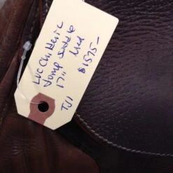 Luc Childeric Jump Saddle 17" -Riding Apparel Store IMG 4065