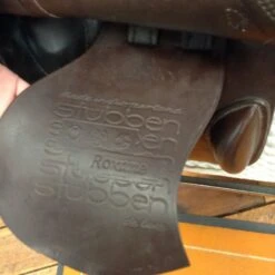 Stubben Roxane Jump Saddle - 17.5" 17 Stubben Roxane Jump Saddle - 17.5" -Riding Apparel Store IMG 4327