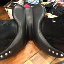 Bruno Delgrange Dressage Saddle - 18" -Riding Apparel Store IMG 4349