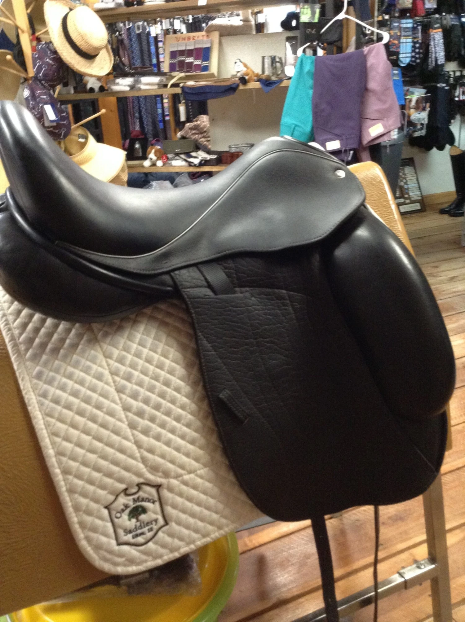 SOLD Custom Saddlery Icon Flight Dressage Saddle SOLD 4 SOLD Custom Saddlery Icon Flight Dressage Saddle SOLD - Image 2