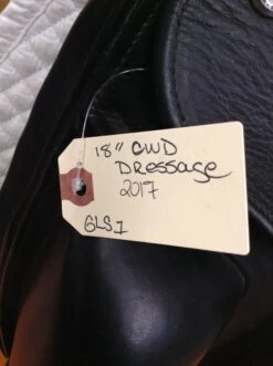 CWD SEO5 2017 Dressage Saddle - 18" -Riding Apparel Store IMG 4430