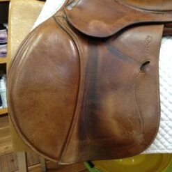 SOLD - 2010 Antares Jump Saddle - 19" -Riding Apparel Store IMG 4770