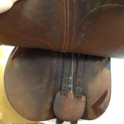 SOLD - 2010 Antares Jump Saddle - 19" -Riding Apparel Store IMG 4771