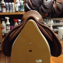 SOLD - 2010 Antares Jump Saddle - 19" -Riding Apparel Store IMG 4774
