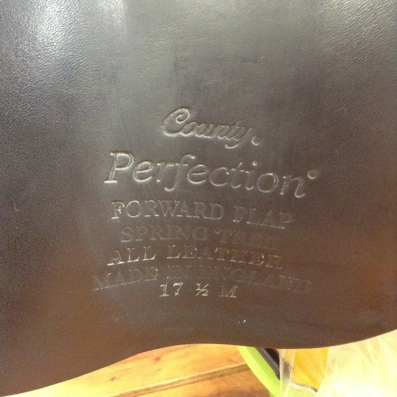 SOLD County Perfection Dressage Saddle - 17.5" SOLD 7 SOLD County Perfection Dressage Saddle - 17.5" SOLD - Image 5