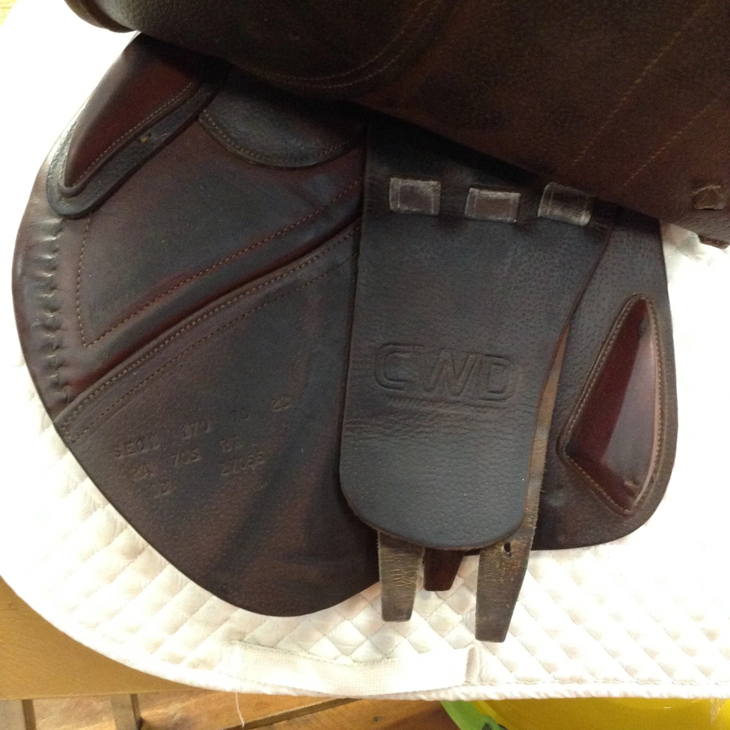 2013 CWD Close Contact Jump Saddle -17" 14 2013 CWD Close Contact Jump Saddle -17" - Image 12