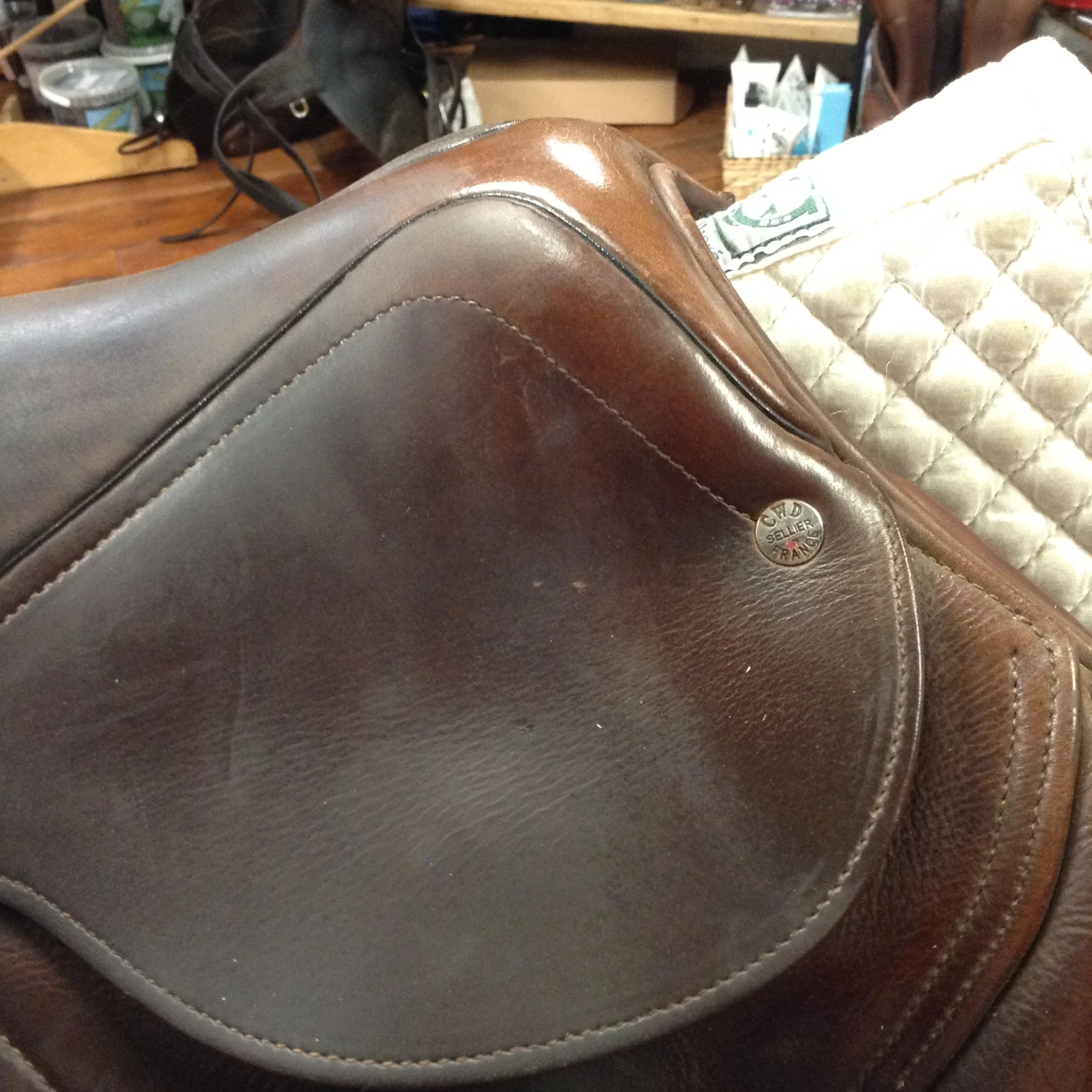 2013 CWD Close Contact Jump Saddle -17" 15 2013 CWD Close Contact Jump Saddle -17" - Image 13