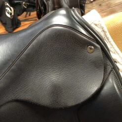 Black Country Eloquence Dressage Saddle - 17.5" -Riding Apparel Store IMG 5112