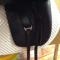 Black Country Eloquence Dressage Saddle - 17.5" -Riding Apparel Store IMG 5115