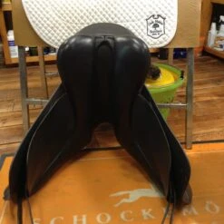 Black Country Eloquence Dressage Saddle - 17.5" -Riding Apparel Store IMG 5117