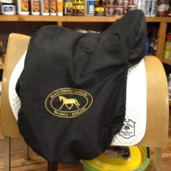 Black Country Eloquence Dressage Saddle - 17.5" -Riding Apparel Store IMG 5118