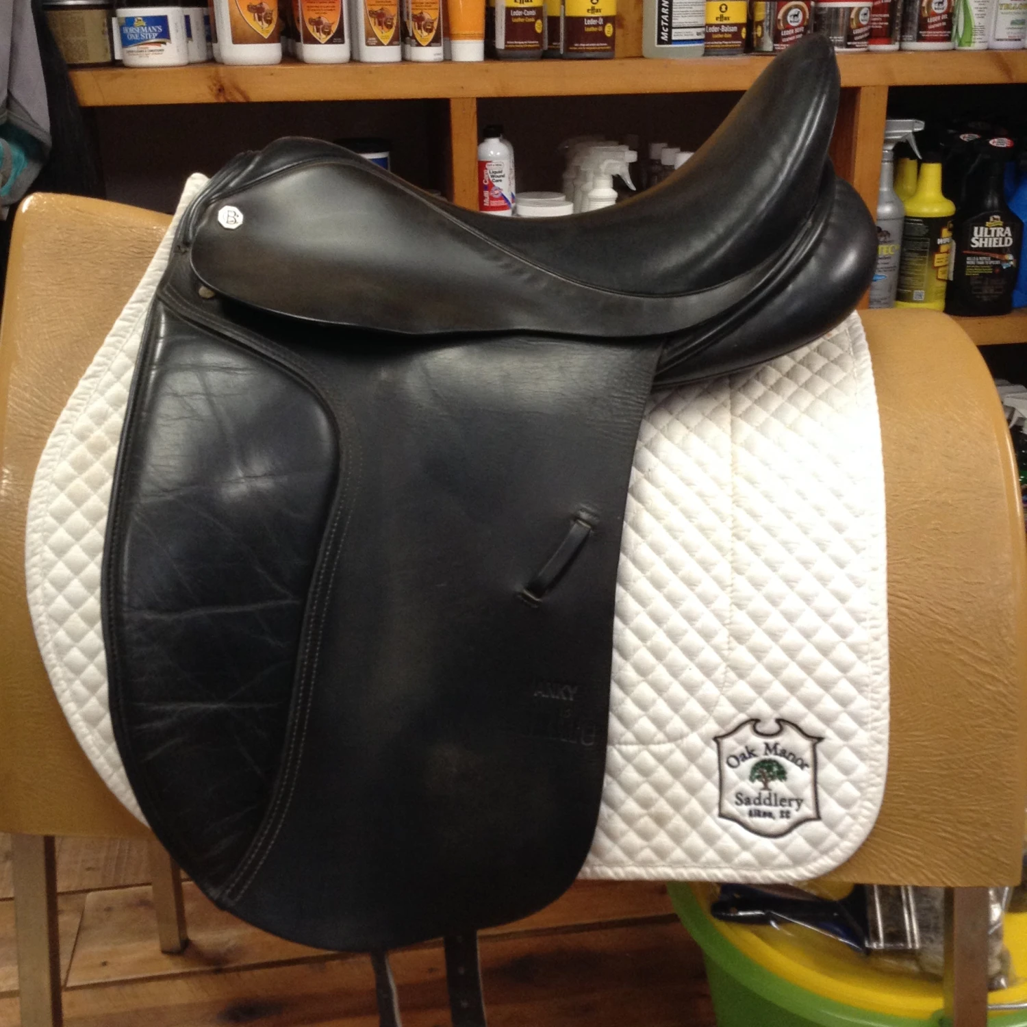 Cliff Barnsby Dressage Saddle Anky Bonfire - 17.5" 3 Cliff Barnsby Dressage Saddle Anky Bonfire - 17.5"