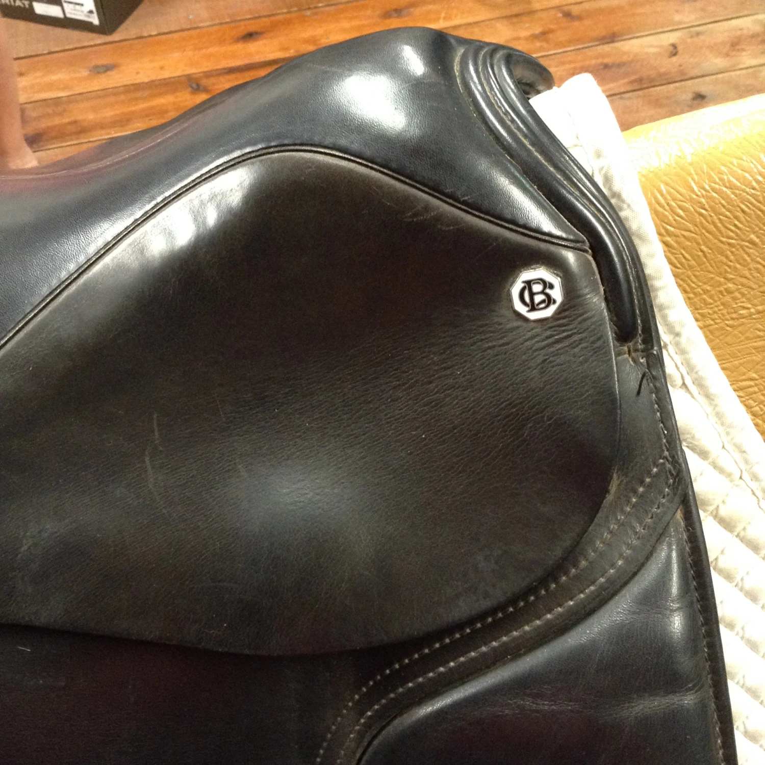 Cliff Barnsby Dressage Saddle Anky Bonfire - 17.5" 12 Cliff Barnsby Dressage Saddle Anky Bonfire - 17.5" - Image 10
