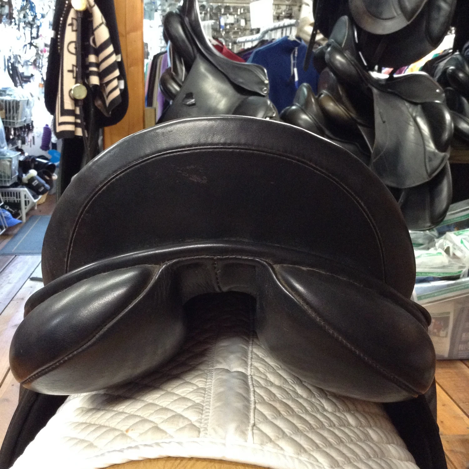 Cliff Barnsby Dressage Saddle Anky Bonfire - 17.5" 16 Cliff Barnsby Dressage Saddle Anky Bonfire - 17.5" - Image 14