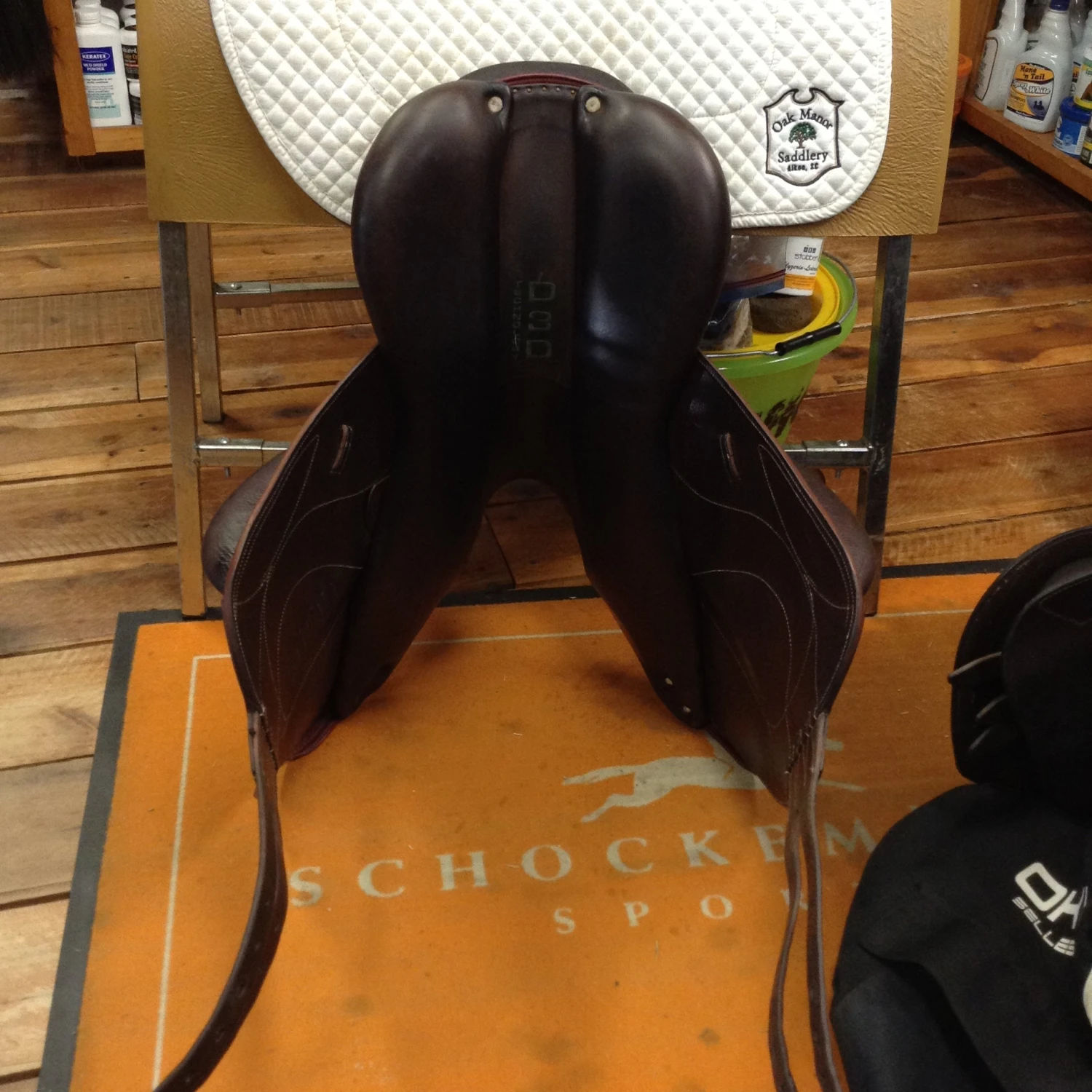 2013 Devoucoux Chiberta Monoflap Jump Saddle- 17.5" 16 2013 Devoucoux Chiberta Monoflap Jump Saddle- 17.5" - Image 14