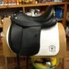 Custom Saddlery Revolution Dressage Saddle - 17" -Riding Apparel Store IMG 5249
