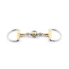 Jump'In French Mouth Eggbutt Stainless Bit With A Ball -Riding Apparel Store Jump Infrench mouth eggbutt stainless steel bit german silver ball