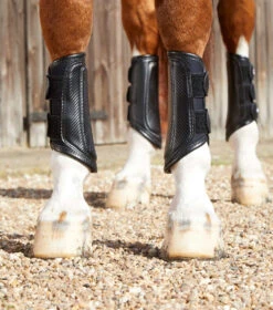 Premier Equine Carbon Air-Tech Double Locking Brushing Boots -Riding Apparel Store PEcarbon air tech double locking brushing bootsblk1