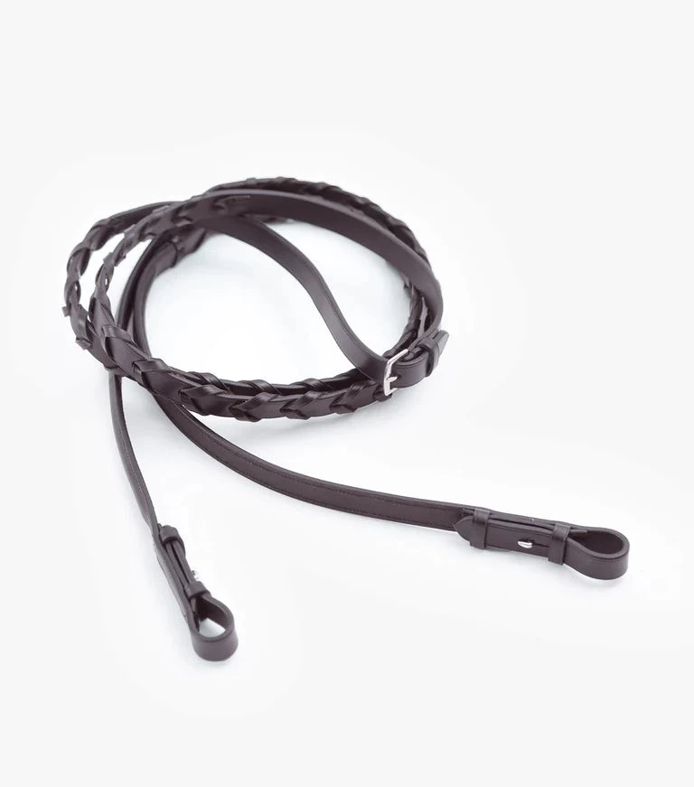 Premier Equine Pietro Laced Reins 5 Premier Equine Pietro Laced Reins - Image 3