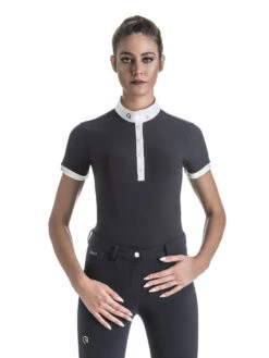 EGO7 Polo MC Short Sleeve Shirt CLOSEOUT -Riding Apparel Store POLO MC shirt Navy