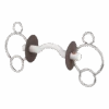 Beris 2-Ring Tongue Port Bar Bit -Riding Apparel Store beris2