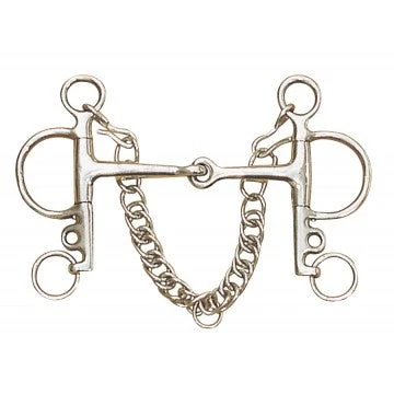 Stainless Steel Jointed Eggbutt Pelham 3 Stainless Steel Jointed Eggbutt Pelham