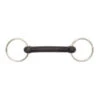 Stainless Steel Rubber Dog Bone Loose Ring Bit -Riding Apparel Store cnt63