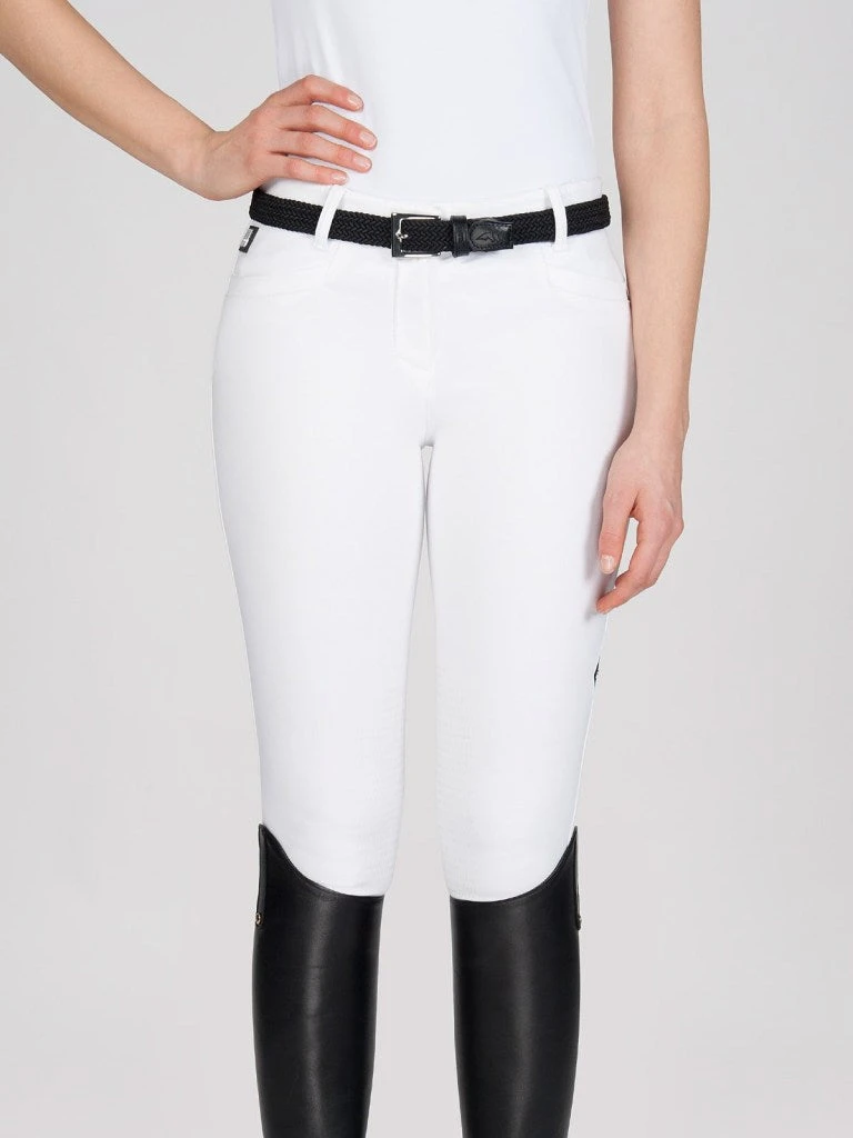 Equiline Women's Ash X-Grip Knee Patch Breech 6 Equiline Women's Ash X-Grip Knee Patch Breech - Image 4