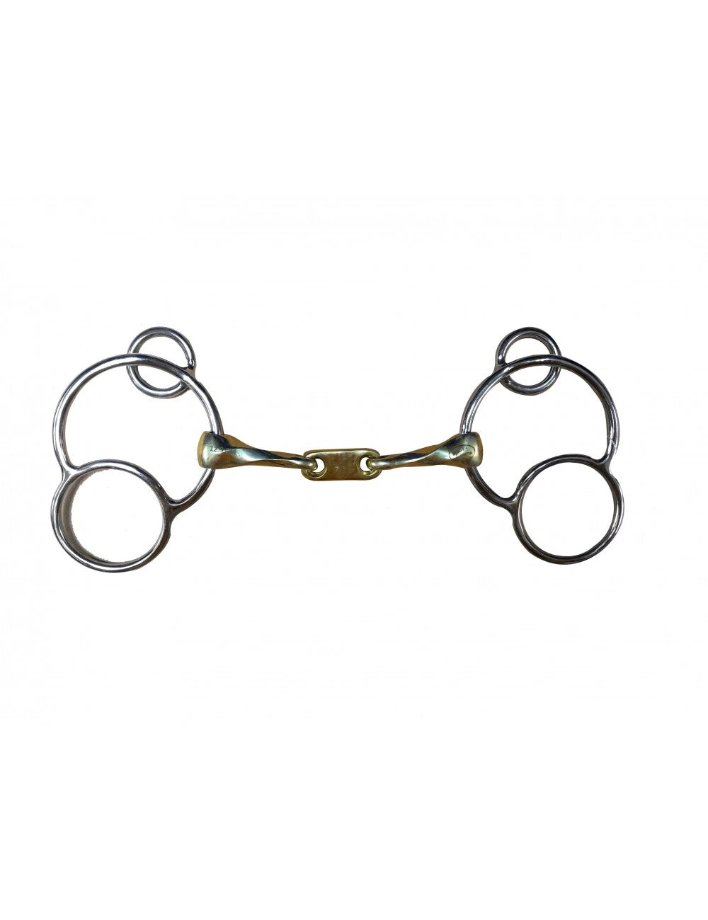 Jump'In Twisted French Link German 3 Ring Gag 3 Jump'In Twisted French Link German 3 Ring Gag