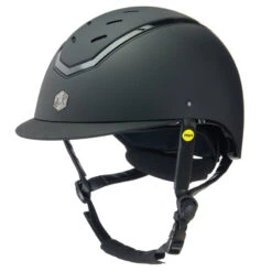 Charles Owen Kylo Riding Helmet -Riding Apparel Store kylo black matte 2