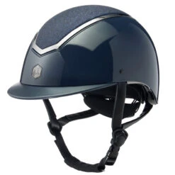 Charles Owen Kylo Riding Helmet -Riding Apparel Store kylo navy gloss
