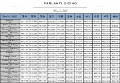 Parlanti "Miami Classic" Field Boot (US 8-11) -Riding Apparel Store parlantisizechart b060055d e8bf 4890 a301 7386e8d668cd
