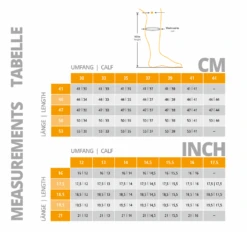 Schockemohle Tonics® Sirius Half Chap 7 Schockemohle Tonics® Sirius Half Chap -Riding Apparel Store tonicssizechart